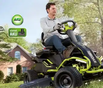 Bauhaus Aku zahradní traktor 96 cm RYOBI nabídka