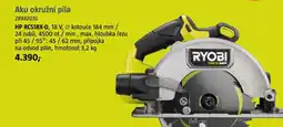Bauhaus RYOBI Aku okružní pila nabídka