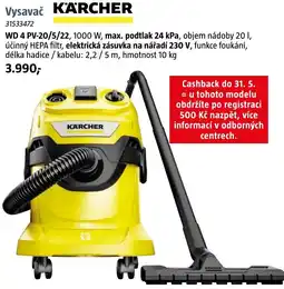 Bauhaus KÄRCHER Vysavač nabídka