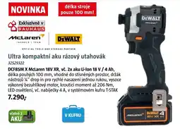 Bauhaus DEWALT Ultra kompaktní aku rázový utahovák nabídka