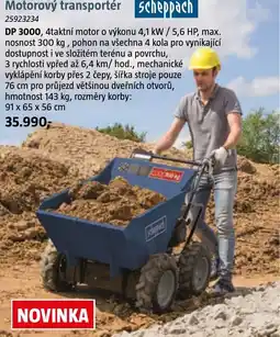 Bauhaus Motorový transportér nabídka