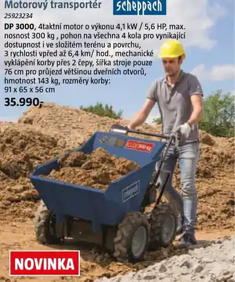 Bauhaus Motorový transportér nabídka