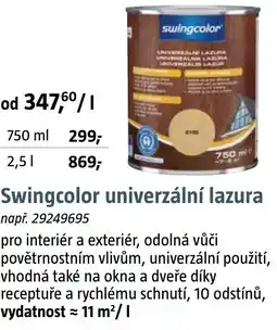 Bauhaus Swingcolor univerzální lazura nabídka