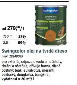 Bauhaus Swingcolor olej na tvrdé dřevo nabídka