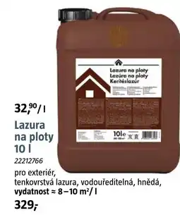 Bauhaus Lazura na ploty nabídka