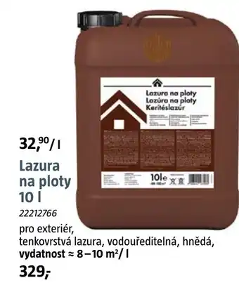Bauhaus Lazura na ploty nabídka