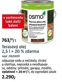 Bauhaus Terasový olej nabídka