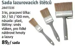 Bauhaus Sada lazurovacích štětců nabídka