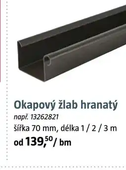 Bauhaus Okapový žlab hranatý nabídka