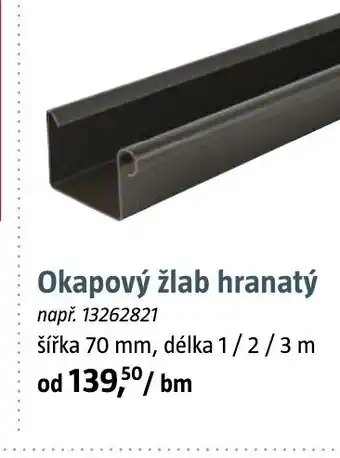Bauhaus Okapový žlab hranatý nabídka