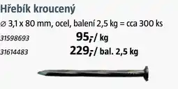 Bauhaus Hřebík kroucený nabídka