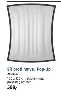 Bauhaus Síť proti hmyzu Pop-Up nabídka