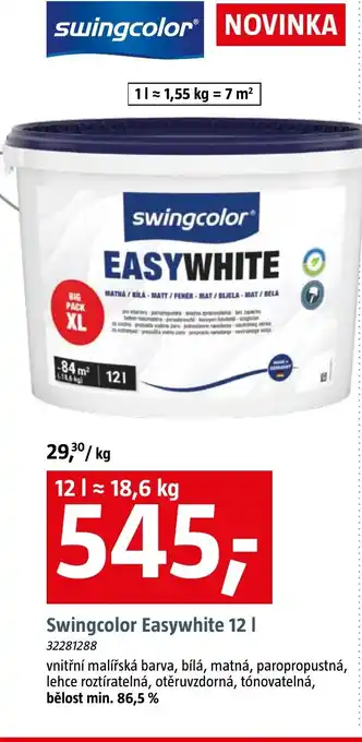 Bauhaus Swingcolor Easywhite nabídka