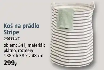 Bauhaus Koš na prádlo Stripe nabídka