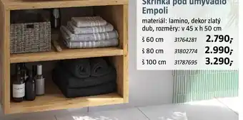 Bauhaus Skříňka pod umyvadlo Empoli nabídka