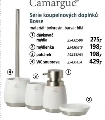 Bauhaus Série koupelnových doplňků Bosse nabídka