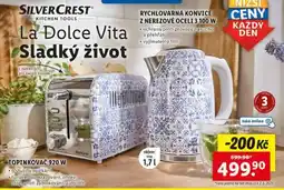 Lidl SilverCrest Rychlovarná konvice nabídka