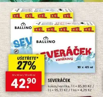 Lidl SEVERÁČEK nabídka