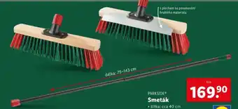 Lidl PARKSIDE Smeták nabídka