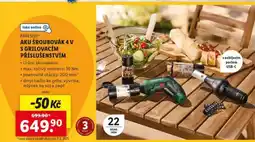 Lidl PARKSIDE AKU ŠROUBOVÁK 4 V 1 S GRILOVACÍM PŘÍSLUŠENSTVÍM nabídka