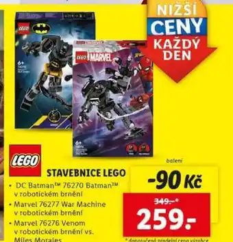 Lidl Lego STAVEBNICE LEGO nabídka