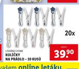 Lidl Kolíčky na prádlo nabídka