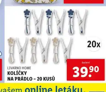 Lidl Kolíčky na prádlo nabídka