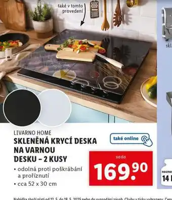 Lidl Skleněná krycí deska na varnou desku nabídka