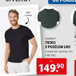 Lidl Triko s podílem lnu nabídka