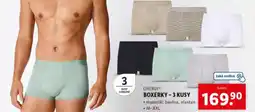 Lidl Boxerky 3 kusy nabídka