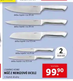 Lidl Nůž z nerezové oceli nabídka