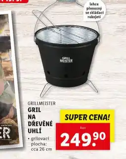 Lidl Gril na dřevěné uhlí nabídka