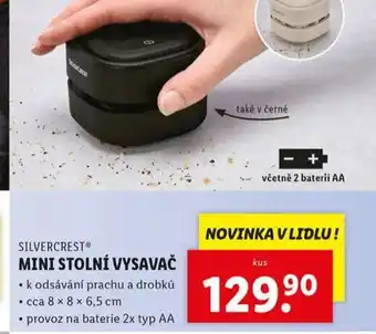 Lidl Mini stolní vysavač nabídka