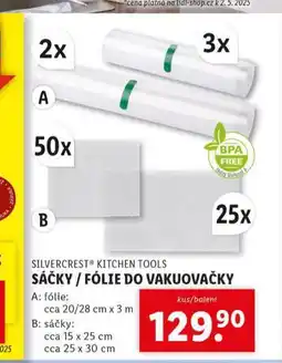 Lidl Sáčky / fólie do vakuovačky nabídka