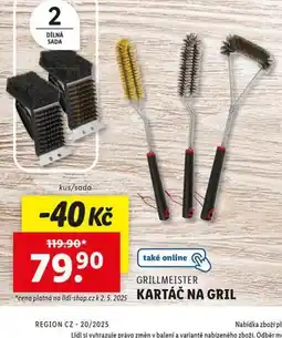 Lidl Kartáč na gril nabídka