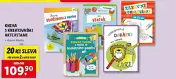 Lidl Kniha s kreativními aktivitami nabídka