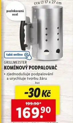 Lidl Komínový podpalovač nabídka