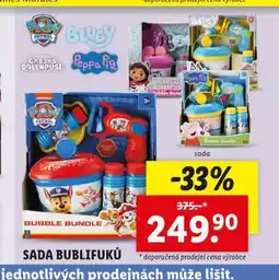 Lidl Sada bublifuků nabídka