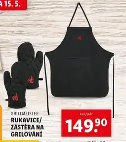 Lidl Rukavice / zástěra na grilování nabídka