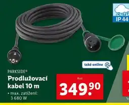 Lidl Prodlužovací kabel 10 m nabídka