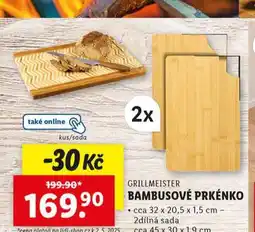 Lidl Bambusové prkénko nabídka