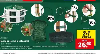 Lidl Pomocníci na pěstování nabídka