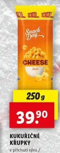 Lidl Kukuřné křupky nabídka