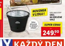 Lidl Gril na dřevěné uhlí nabídka