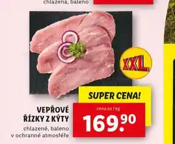Lidl Vepřové řízky z kýty nabídka