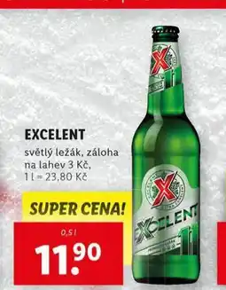 Lidl Pivo excelent nabídka