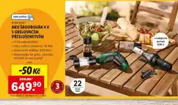 Lidl Aku šroubovák 4 v s grilovacím přílsušenstvím nabídka