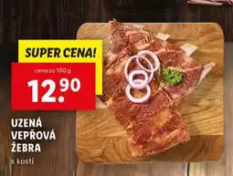 Lidl Uzená vepřová žebra nabídka