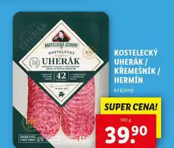 Lidl Kostelecký uherák nabídka