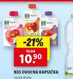 Lidl Bio ovocná kapsička nabídka